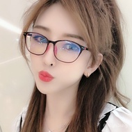 Anti-Blue Light Instafamous Glasses Female Plain Glasses Male without Degrees Mobile Phone Rayban with Myopic Gla