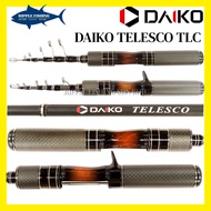DAIKO TELESCO TLC ROD Carbon Telescopic Carbon Fishing Rod M Power Ultralight Travel Casting Spinnin