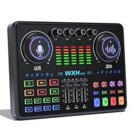 Mobile Phone Sound Card All-in-One Live Broadcast Stand Set Computer Microphone Recording Full Set w