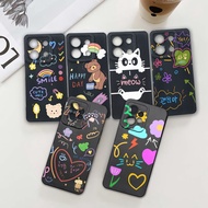 Redmi Note 13 13c 12 4G 12c Pro Po-co X5 X6 5G Bear Motif Soft Case Bear Cute Flexible Material