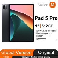 Original Pad 5 Pro 11 Inch Tablet 12GB RAM 512GB ROM Snapdragon 865 5G Android 11.0 Tablet