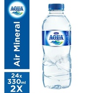 AQUA botol 330ml / AQUA MINI