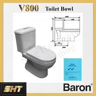 Baron V800 2 Piece Toilet Bowl