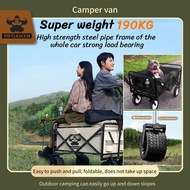 Wagon Trolley Shopping Outdoor Trolley Foldable Trolley Outdoor Camping Trolley Shopping Cart Troli 