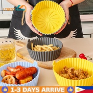 [PH Stock&amp;COD] 17/20CM Reusable Round Replacemen Air Fryers Oven Baking Tray Fried Pizza Chicken Basket Mat Air Fryer Silicone Pot Grill Pan Kitchen Accessories