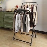 Simple retail clothing rack clothes rack clothes rack floor-standing retail clothes rack foldable cl