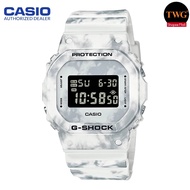 Casio G-Shock DW-5600GC-7 White Snowflakes Camouflage Resin Band Men Sports Watch