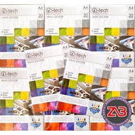 I-Tech Vinyl Waterproof Sticker A4 Size Matte / Glossy