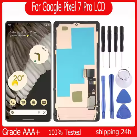 6.7" OLED Quality For Google Pixel 7 Pro LCD Display GP4BC LCD Touch Screen Assembly For Google Pixe