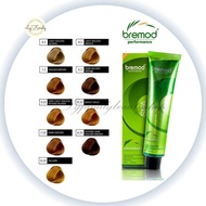 Bremod Hair Color Dye 100ml Brown 6/3 7/3 8/3 9/3 6/33 7/33 8/33 9/33 0/33 100ml