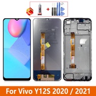 For Vivo Y12s 2020 / 2021 V2026 V2033 V2042 LCD Display Touch Screen Digitizer Panel Assembly / With