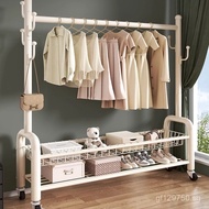Balcony Hanging Storage Rack Clothes Rack Indoor Movable Bedroom Floor Simple Rack Bedroom Household