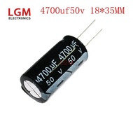 5PCS 50v4700uf 4700uf50v 18*35 50v 4700uf 18x35 Electro Electrolytic Capacitor