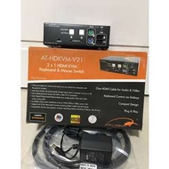 100% NEW with Box Atlona HDMI KVM Switch (USB / PS2) supported