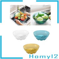 [HOMYL2] Dryer Basket Storage Container Handheld Kitchen Gadgets Salad Mixer Bowl Fruit Washer Dryer for Accessories Shop Foods Veggie
