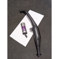 EXHAUST AUN So Calif Ksr110 Ksr Pro Msx125 Fullsystem Muffler Exhaust 38mm Inlet
