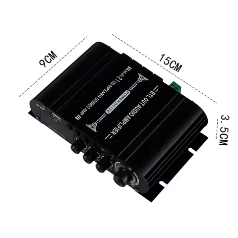 Audio Amplifier ST-839 25W*2+40W 2.1 Channel BT 5.0 Stereo Power Amplifier Portable Sound Amplifier