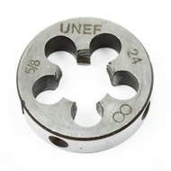 Ilikestore 5/8  -24 Tap and Die Set High-speed Steel Right-hand Thread for Restore