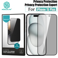 Nillkin 9H Kính cường lực bảo mật đầy đủ iPhone 15 Plus 0.33mm Bụi màn hình bảo vệ kính phim
