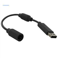[AuspiciousS] Top Selling For Microsoft Xbox360 For Xbox 360 USB Breakaway Cable Line PC Cable Off Cord Adapter With Filter