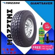 265/70R16 MAZZINI GIANTSAVER TUBELESS TIRE FOR CARS WITH FREE TIRE SEALANT&amp; TIRE VALVE