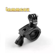 Lammcou 360 Degree Rotation Bike Bicycle Motorcycle Handlebar Handle Bar Mount Holder  compatible with  Gopro Hero 9 8 7 6 5 4  Osmo Action Camera Accessories