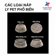 95mm plastic cup lid for milk tea, lemon tea, smoothie cups