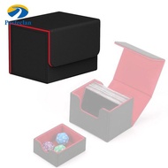 Perfeclan Trading Card Deck Box, Holder Storage Organizer Collectible Standard for Tcg