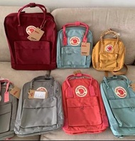 🍑買一送一🌸Fjallraven Kanken 北極狐 Classic16L Mini7L 背囊/書包/電腦包/雙肩背包 多色可選 可帶圖諮價