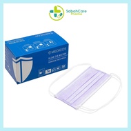 SABAHCARE MEDICOS SUB MICRON ADULT 3PLY SURGICAL / 4PLY LUMI SERIES ULTRASOFT FACE MASK EAR LOOP 50'S