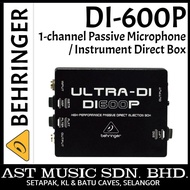 Behringer Ultra-DI DI600P 1-channel Passive Microphone / Instrument Direct Box