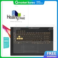 Healing shield | Asus F17 Fx707Zu4-Hx013 Palm Rest Touchpad External Protective Film 2 Sheets Each -