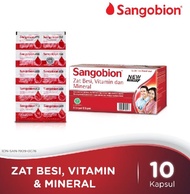 Sangobion 1 Strip 10 Tablet - Obat Penambah Darah