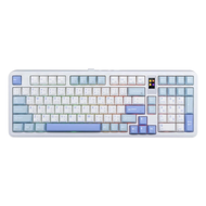 WIRELESS KEYBOARD (คีย์บอร์ดไร้สาย) EGA TYPE CMK11 SAIKO ONE RGB EN/TH WHITE,CLICKY SWITCH