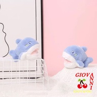GIOVANNI Orca Plush Keychain, Ocean Series Marine Animal Animal Beluga Plush Keyring, Kawaii Shark O