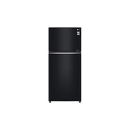 ( DELIVER KL AND SELANGOR ) LG 547L INVERTER 2 DOOR BLACK GLASS DOOR FRIDGE GN-C702SGGM