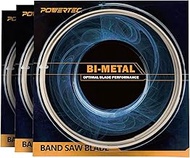 POWERTEC 13502-P3 44-7/8 Inch x 8/12 TPI Bandsaw Blades, Portable Band Saw Blades for DeWalt DCS374B