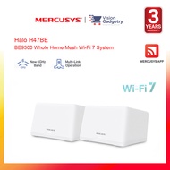 Mercusys Halo H47BE BE9300 Whole Home Mesh Wi-Fi 7 System 2 Pack