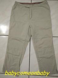 長褲 七分褲 GIO KHAKIS GIORDANO 米色