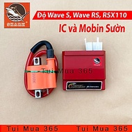 Combo IC và Mobin Sườn Shark Mở Tua Honda Wave S110, RS110, RSX110, Dream Thái