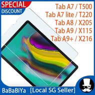 Tempered Glass Screen Protector For Samsung Tablet Tab A7/A7 lite/Tab A8/Tab A9/A9+ T500 T220 X200 X115 (Non full cover)