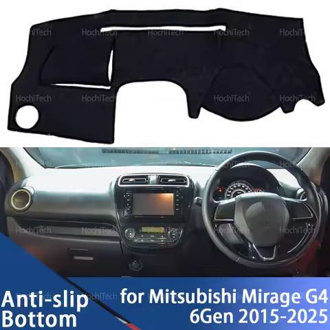 Car Dashboard Cover Pad Instrument Platform Cover Mat Carpet for Mitsubishi Mirage G4 Dodge Attitude