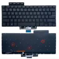 US Backlit Single color Keyboard for ASUS ROG Zephyrus M16 GU603 GU603ZE GU603ZW GU603ZX GU603ZM GU6