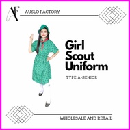 ∆ ▤ ⚾︎ LF8 SCOUTING UNIFORM FOR GIRLS TYPE A DRESS COMPLETE SET [STAR]