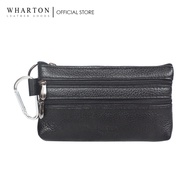 Wharton Leather Coin Purse – Zipper Pouch for Men