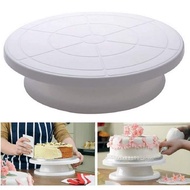 (iojb) new Plastic Cake Turntable Cake Decorating Stand - Anti Skid Anti Slip Revolving Cake Stand
