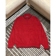 HALFZIPPER BY CR0C0D1LE WITH RED COLOR