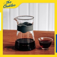 V60 Glass Coffee Server Tornado Edition w Rubber Grip/ | V60 Glass Coffee Server | Server V60