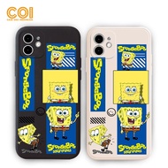 HP IQOO,IQOO Z7,IQOO Z7X,IQOO Z9,IQOO Z9X 5G Case "SQUAREPANTS"Protective Softcase Latest Cute Anime