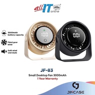 JINCASE Small Desktop Fan 3000mAh -JF-83